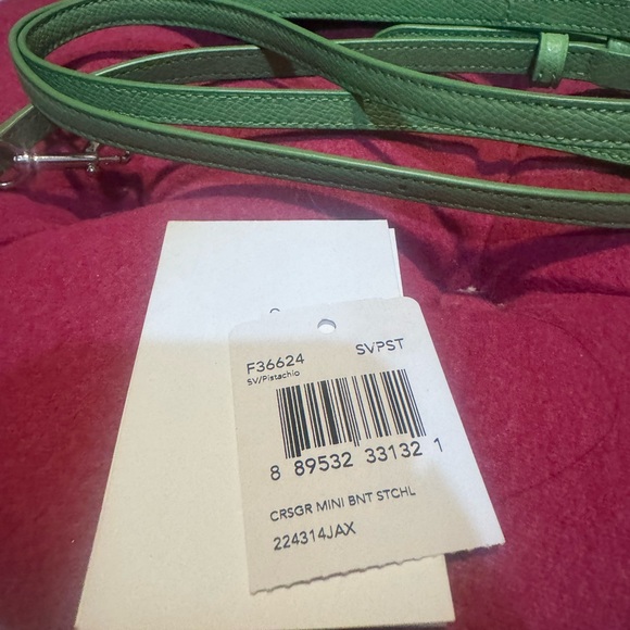 Green Coach Satchel - Picture 6 of 9